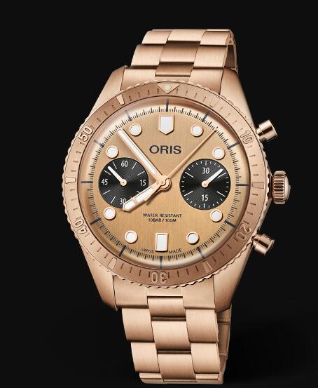 Review Oris Divers Hoelstein Edition 2020 Bronze 43mm 01 771 7744 3182-Set Replica Watch